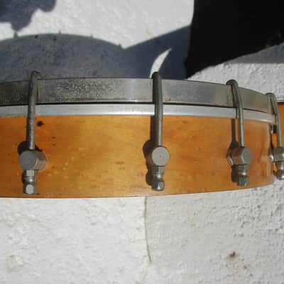 Vintage Tenor Banjo, 1920's, 10 3/4" Head, 17 Fret, Waverly Tailpiece, Clean image 5