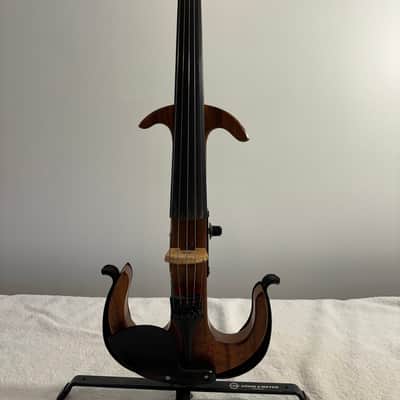 Tucker Barrett Koa Anchor 5 String Electric Violin 1994 - Coa image 1