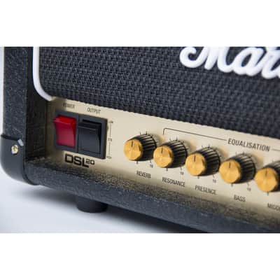 Marshall DSL20H 20W All Valve 2 Channel Head With Digital Reverb image 4