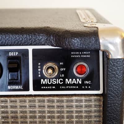1975 Musicman 212-65 Vintage Electric Guitar Amplifier Combo Sixty Five Fender image 6