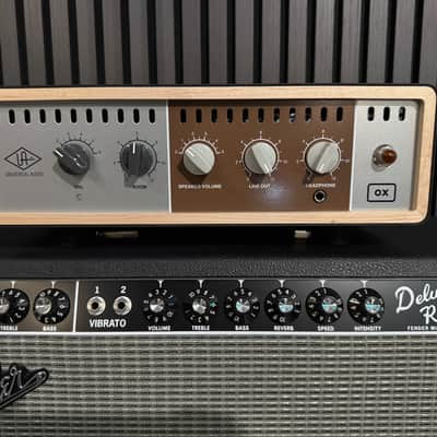 Universal Audio OX Amp Top Box Attenuator 2019 - Present Silver/Brown/Black image 2