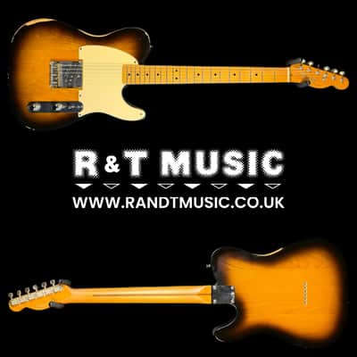 Fender Classic Series '50s Esquire in road worn 2-Tone Sunburst image 3