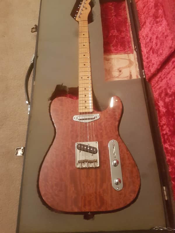 Partscaster Telecaster Unknown Year Natural / Walnut image 1