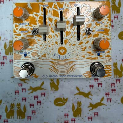 Old Blood Noise Endeavors Fault Overdrive / Distortion V2 2020 - Present - Graphic image 1