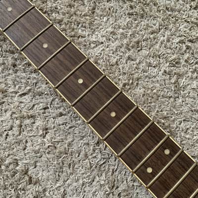 SSS Tiger Maple Top Cherry Burst Guitar Mahogany Body, Maple Neck image 7
