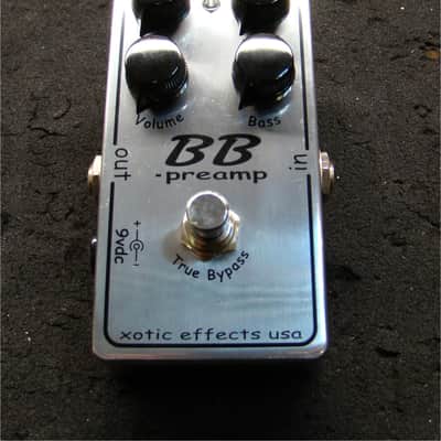 ギター BB-preamp Chrome Xotic BB Preamp Chrome | Reverb