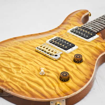 PRS Guitars Private Stock #12324 Custom 24 Fatback in Honey Gold Smokeburst (s/n: 2666) image 10