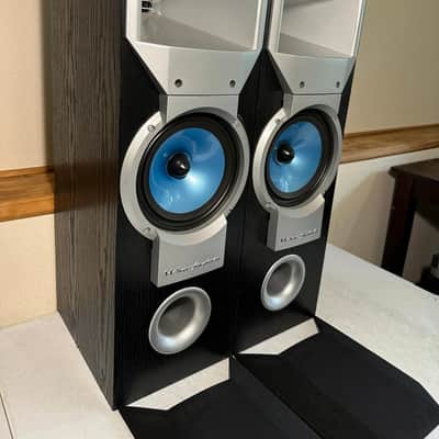 Wharfedale Zaldek S1000 Floor Speakers HiFi Stereo Audiophile Vintage Home Audio image 2