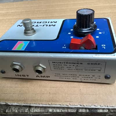 Mu-Tron Micro V 1970s - Silver image 2