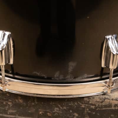 1970s Rogers 16x18 Jet Black Pearl Floor Tom image 2