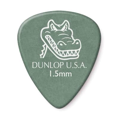 Dunlop Gator Grip 1.5mm Picks, Pack of 12 image 1