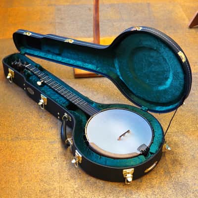OME USA Jasmine Limited Edition 11" Open Back Banjo Cherry w/Hard Case image 9