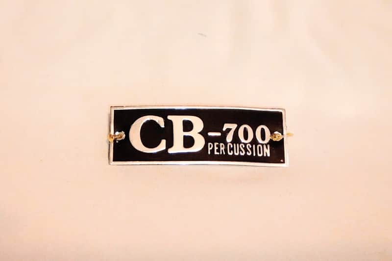 CB 700 VINTAGE DRUM BADGE W/ SCREWS 70's/80's- FREE SHIP TO C-USA! image 1