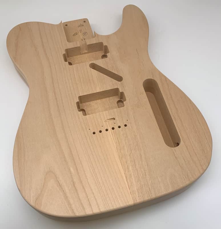 4lbs 6oz BloomDoom Nitro Lacquer Aged Relic Alder H-H T-Style Vintage Custom Guitar Body image 1