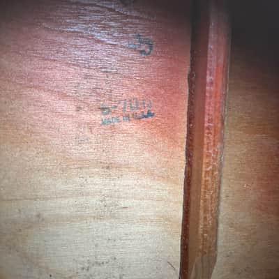 Vintage 1970 Harmony Stella H-933 Red Burst image 13