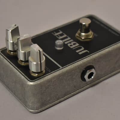 2010s Lovepedal Jubilee Overdrive Effects Pedal Silver image 4