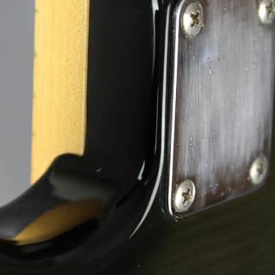 Fender Stratocaster ST'58 1992 - Blackburst Flame - RARE 'order made' Nitro japan import image 11