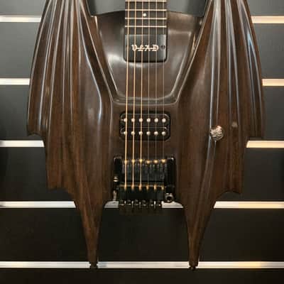 elyra VLAD  special custom guitar made in Germany - one-of-a-kind - brown - single piece worldwide image 25