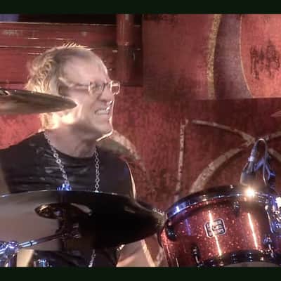 Mark Schulman's P!NK Funhouse Tour Gretsch USA Drum Set - Red Cracked Ice, Plus Extras image 18