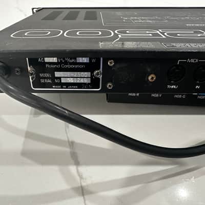 Roland SDE-2500 MIDI Digital Delay - Black image 4
