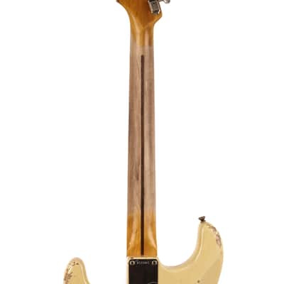 Fender Custom Shop 1956 Stratocaster Heavy Relic Guitar - Aged Vintage White - CHUCKSCLUSIVE - #R125401 image 12