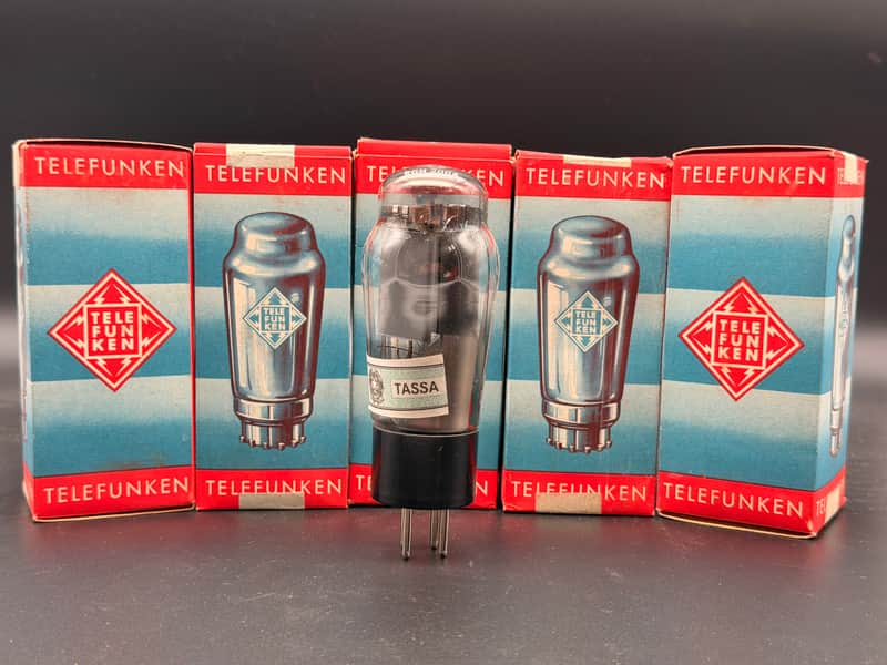 Telefunken RGN2004 NOS NIB KL75301 1561 Full-Wave Rectifier Tube Rare Dome Top image 1