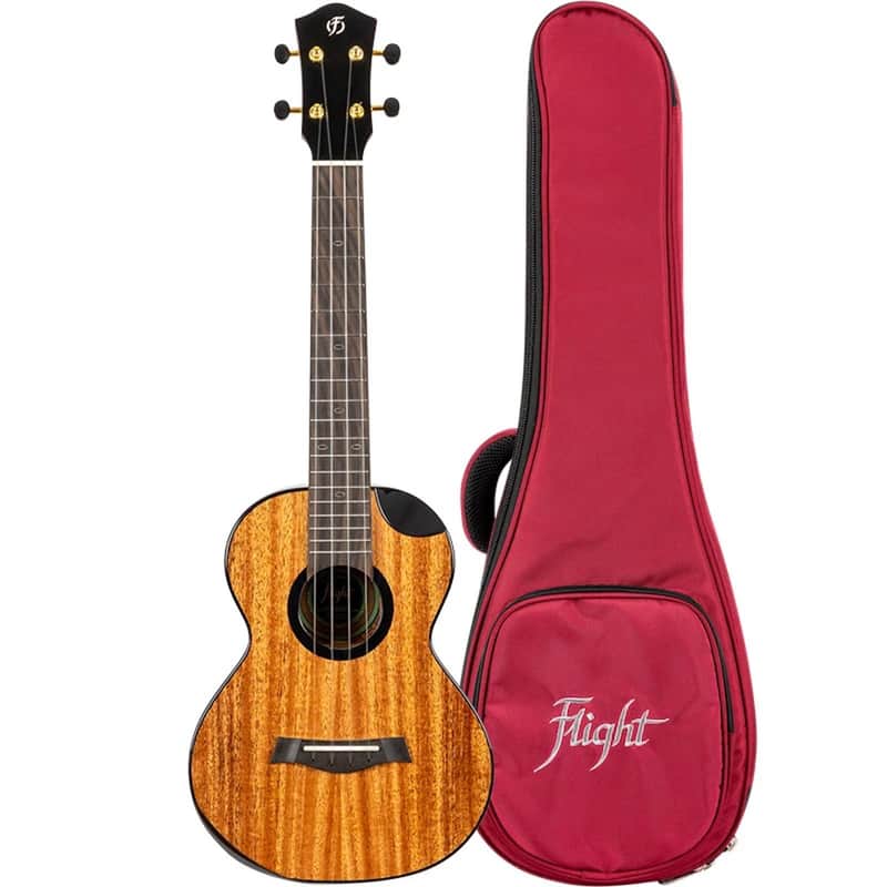 Flight Nomad Royal Series Solid Mahogany Top Rosewood Neck 4-String Tenor Ukulele w/Gig Bag & Humidifier image 1