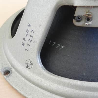 Celestion G12H 1973 Rola T1217 30W Greenback Pulsonic 1777 Cone 16 Ohm image 2