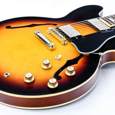 Epiphone Inspired by Gibson Custom 1962 ES335 Reissue Vintage Burst image 11
