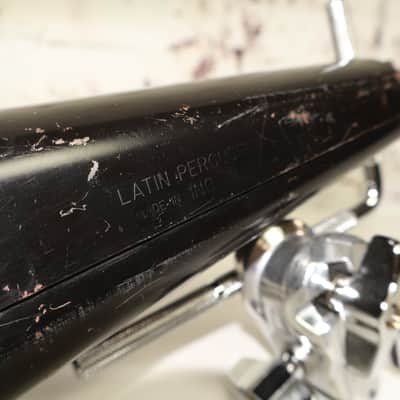 LP 8x5.24 Black Beauty Cowbells w Kick Mounts image 12