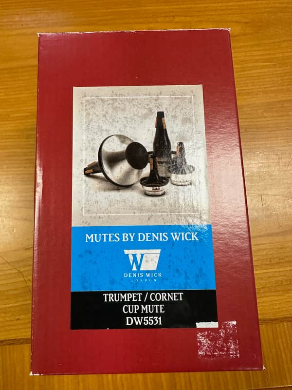 Denis Wick DW5531 Adjustable Cup Straight Trumpet Mute 2010s - Silver image 1