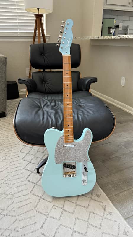 Squier Classic Vibe ’50s FSR Telecaster – Brad Paisley La Brea Pickups, Locking Tuners, Matching Headstock, Pro Fretwork – 7 lbs 8 oz image 1