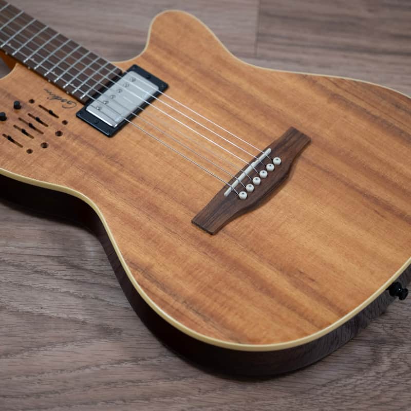 2016 Godin A6 Ultra Koa High Gloss in Natural Koa