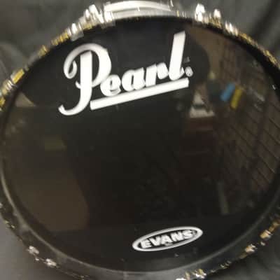 Pearl Championship Maple Series 22" Marching Bass Drum serial 607947 - Black image 4