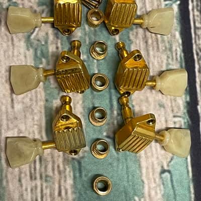Vintage Original 1955-‘57 Les Paul Custom Tuners w/screws & gromets image 2