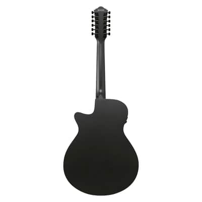 Ibanez AEG1221-BOT 12-String Electro-Acoustic Guitar, Black Out image 4