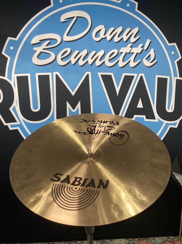 Sabian Carmine Appice's SIGNED 18" Prototype Signature China (#14) image 1