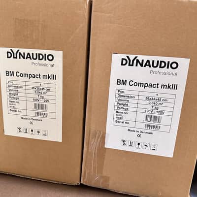 Dynaudio BM Compact mkIII 2010's - Black - Matching Pair image 14