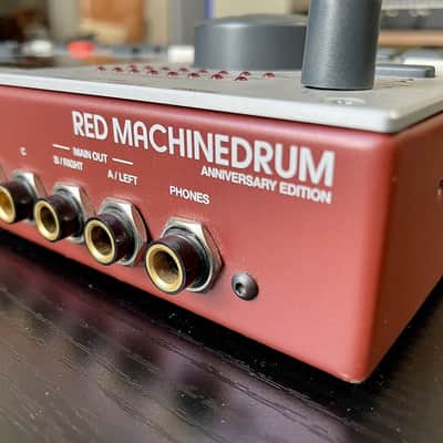 RED Anniversary Elektron Machinedrum SPS-1UW MKII (RARE): Mint with original packaging intact