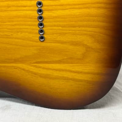 Fender 2016 Limited Special Edition American Standard Telecaster Figured Neck Guitar with Case 2015 - Cognac Burst / Rosewood fingerboard image 14