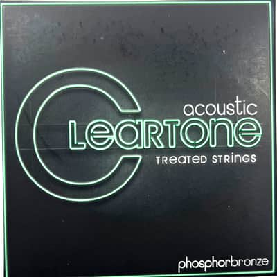 Cleartone Guitar Strings Acoustic Phosphor Bronze Grand Light 13-53 Treated image 1