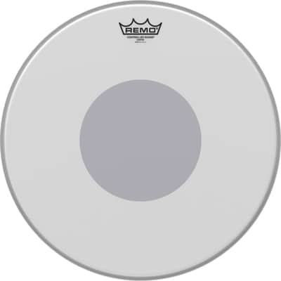 Remo Controlled Sound Coated Black Dot Drumhead - 16 inches image 2