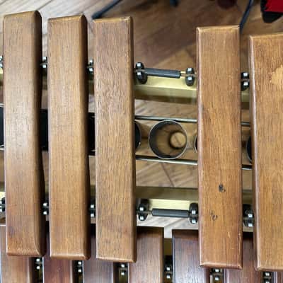 Musser Band Marimba Model #210 c.1950.  Includes Custom Wooden Travel Cases image 19