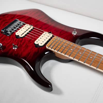 Ernie Ball/Music Man BFR JP15 Baritone Electric Guitar | Cherry Creamsicle | Brand New | $95 Worldwide Shipping! image 5