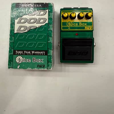 DOD Digitech FX51 Juice Box Overdrive Distortion Rare Guitar Effect Pedal image 1