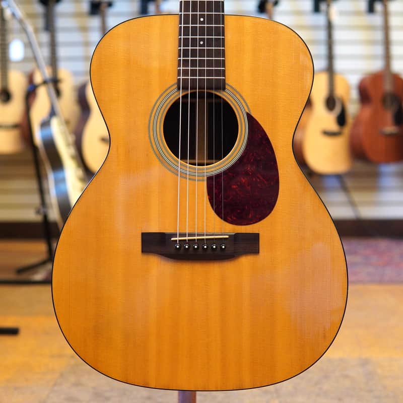 Martin OM-21 Sitka Spruce/East Indian Rosewood Acoustic Guitar 1995 w/Active Piezo Pickup, Hard Case image 1
