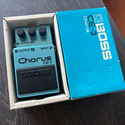 Boss CE-3 Chorus (Black Label) 1982 - 1984 - Blue image 1