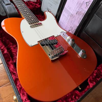 2025 Fender Custom Shop Telecaster W25 Custom Deluxe NOS Limited Edition - Fire Mist Orange image 1