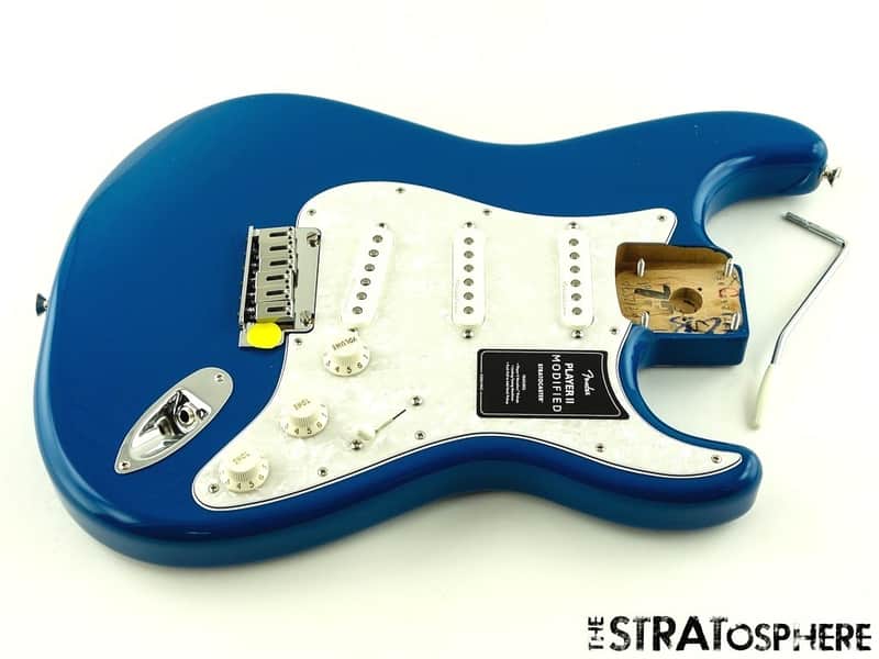 Fender Player II Modified Strat LOADED BODY, Noiseless Electric Blue image 1