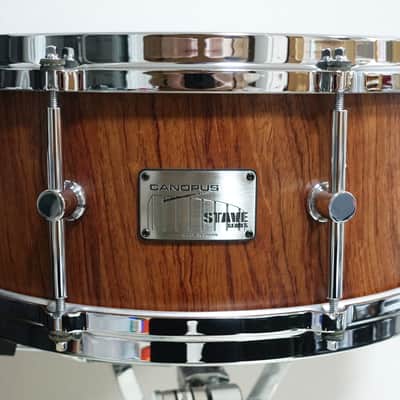 Canopus Stave bubinga 14 x 6 snare image 1